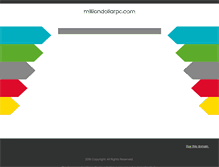 Tablet Screenshot of milliondollarpc.com